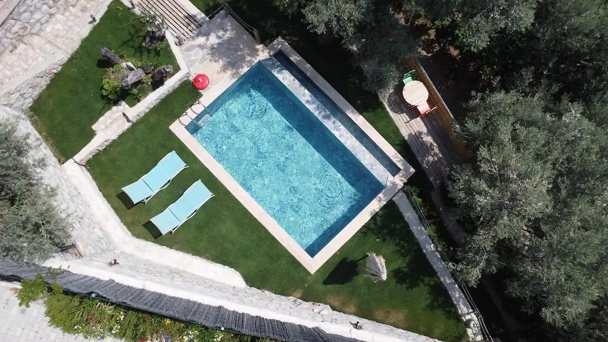 Villa Stone House With Pool Among Olive Trees In Kabak Fethiye